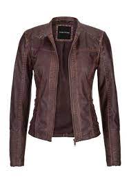 Distressed Moto Jacket With Ribbed Knit Sides Jackets Motorcycle Jacket Women Leather Jacket