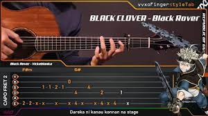 Blue Bird Naruto Shippuden Opening 3 Cover Fingerstyle Guitar Cover With Tab Tutorial Chord Youtube