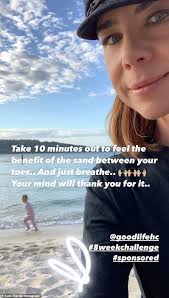 Kate Ritchie shares a rare photo with her daughter Mae as they go to the  beach