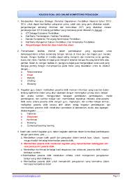 Soal ukg profesional bahasa indonesia. Pdf Bank Soal Pedagogik Terbaru 175 Soal V Indhira Candra Academia Edu