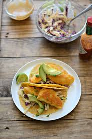 By using a new frozen fish fillet, these southwest fish tacos are on the table in less we have jazzed up the gorton's southwest tortilla fish fillets in these fish tacos. What S For Dinner Crispy Fish Tacos With Southwest Ranch Slaw Sarcastic Cooking