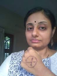 Wearing the sign for awareness! #AFOTS