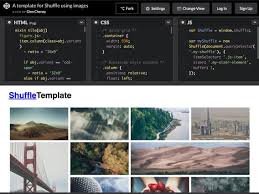 In this post, i present 11 react projects that i recently created with the objective of helping those new to react to get up and running. Shuffle Js