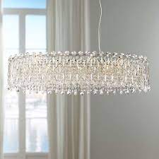 Alyssa 36 1 2 Wide Crystal Led Kitchen Island Light Pendant 64r71 Lamps Plus Kitchen Island Lighting Kitchen Island Lighting Pendant Island Lighting