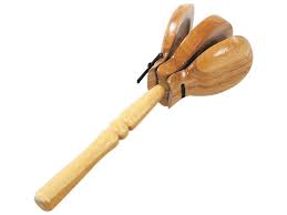 2 stuks vinger castagnetten slaginstrument musical speelgoed voor peuter kinderen vroege muzikale onderwijs. Castagnetten Met Handgreep