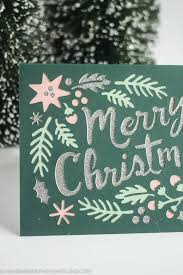 You can also make christmas cards from photos using your own pictures. 4 Layer Paper Cricut Christmas Card Handmade In The Heartland