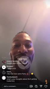 Dwight Howard reacting to the DFS-D'Angelo Russell trade