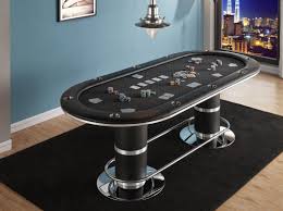 96 Texas Hold Em Poker Table Set Poker Table Game Room Decor Custom Poker Tables