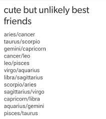 A cancer will get along well with pisces, capricorn, and taurus. Omg Yess My Boy Best Friend Is A Capricorn Xd Gemini And Pisces Aquarius And Libra Libra Zodiac Facts