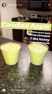 Looking to lose weight and get healthy without a restrictive weight loss plan? Candied Apple Does It Juice Diet Healthy Smoothies Smoothie Recipes