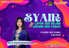 For more information and source, see on this link : Syair Bahagian 2 Tak Lapuk Dek Hujan Tak Lekang Dek Panas