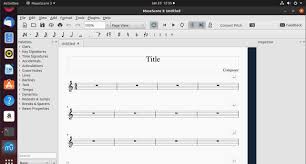 I had a hard time believing it. Open Source Musical Notation Software