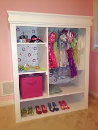 Whimsicalcreations Ca Diy Girls Bedroom Dress Up Closet Old Entertainment Centers