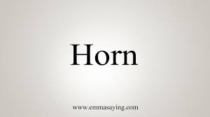 You also do not require any specialized skills to use air horns. How To Say Horn Youtube