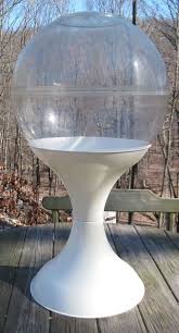Vtg Orb Plastic Bubble Globe Terrarium Xl 3 Foot Tall Tiara Casa Retro 1960s 70s Terrarium Glass Terrarium Large Terrarium