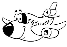 Ucak Boyama Sayfasi Okuloncesitr Preschool