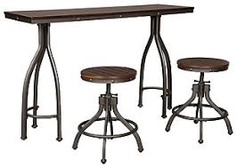 Perfect for small casual dining, outdoor cocktails or just some kitchen conversation pub table and chair sets are chic furnishings that allow for intimate gatherings over food and drinks. Counter Height Dining Sets Ashley Furniture Homestore