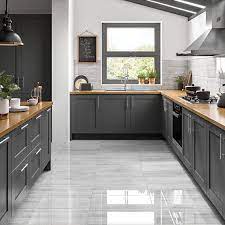 Best 25 modern floor tiles ideas on pinterest grey modern via pinterest.com. 600 X 300mm Wickes Co Uk Grey Kitchen Floor Kitchen Flooring Grey Tile Kitchen Floor