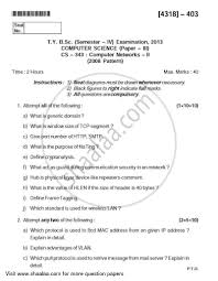 Data communication and networking notes pdf free download. Computer Networks 2 2013 2014 B Sc Computer Science Semester 6 Tybsc Question Paper With Pdf Download Shaalaa Com