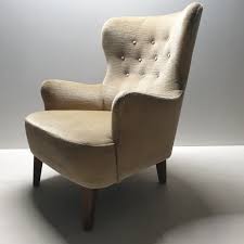 Relaxing and attractive wingback chair that introduces some warmth into a room. Mid Century Velvet Wingback Lounge Chair By Theo Ruth For Artifort 1950s 127733