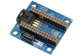 This module expands arduino pins and allow connection of display using only two arduino pins. Grove I2c Temperature Sensor