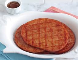 How do you slice a baked ham? Best Ever Barbecued Ham Steaks Great Ham Steak Recipe Jones