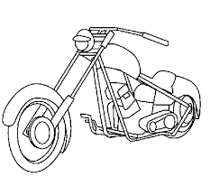 Desenho de motoqueiro dirigindo moto para colorir. Desenho De Moto Para Colorir Colorir Com