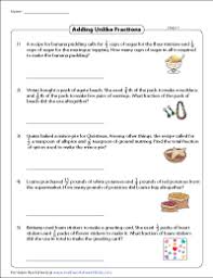 You could also try out our fraction games or fraction practice zone for some online practice. Fraction Word Problems Worksheets