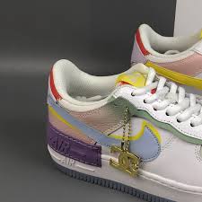 Air force one's baby blue color scheme is so last election. Nike Air Force 1 Shadow White Multi Color For Sale Fitforhealth