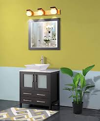 We did not find results for: Amazon Com Vanity Art 30 Inch Single Sink Bathroom Vanity Set 1 Shelf 2 Dove Tailed Drawers Quartz Top And Ceramic Vessel Sink Bathroom Cabinet With Free Mirror Va3130 E Home Kitchen