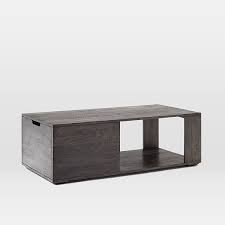 36w x 26d x 17.75h. Pure Storage Coffee Table Carbon