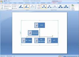 office 2007 demo create an organization chart with pictures