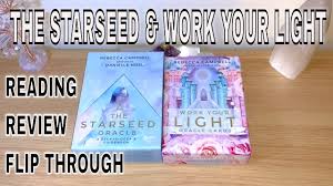 I love the beautiful artwork of this deck as well as the gentle feminine energy woven throughout. Starseed Work Your Light Side By Side Review Full Flip Through Reading Youtube