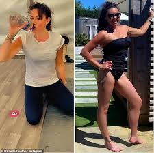 May 31, 2021 · michelle heaton shared a picture of herself being hugged by her supportive family on instagram on monday after detailing her rehab stint following a drug and alcohol addiction. Michelle Heaton Shows Off Her Figure In Black Swimsuit After Gym Class Latest Celebrity News