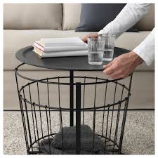 Gualov Storage Table Black Ikea Table Storage Nesting End Tables Blanket Storage Living Room