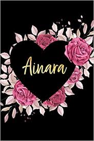 Nombres que rimen con ainara. Ainara Cuaderno De Notas Nombre Personalizado Ainara El Mejor Regalo De Cumpleanos O Navidad O San Valentin O Accion De Gracias Para La Esposa Floral 110 Paginas Rayadas Spanish Edition Patricia