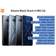 Xiaomi black shark 4 pro asus rog phone 5 ultimate Black Shark 4 Pro Black Shark 4 5g Snapdragon 888 870 6 67 In 144hz Hdr10 Super Amoled Shopee Philippines