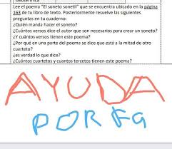 We did not find results for: Lee El Poema Soneto Sonetil Que Se Encuentra Ubicado En La Pagina 163 Del Libro De Texto Brainly Lat