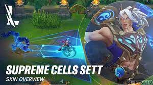 Supreme Cells Sett Exclusive Wild Rift Skin Overview [Wild Rift CN] -  League of Legends: Wild Rift - YouTube