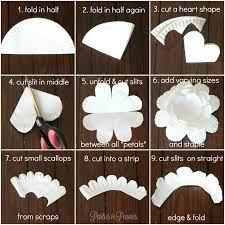 How make paper plate flowers. How To Create A Flower From A Paper Plate Parties For Pennies