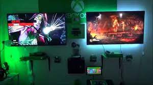 Welcome To My Game Room With My Voice Xbox One Ps4 Wii U Video Game Room Design Video Game Room Video Game Rooms