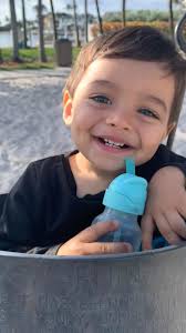 My baby boy’s first haircut 🥹🥹🥹 , Thank you @bubblecuts ! 🩵✨