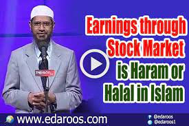 By buying the shares of a company, you, in fact, share in the business. Earnings Through Stock Market Is Haram Or Halal In Islam By Dr Zakir Naik Video Dailymotion