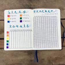 Sleep Tracker Bullet Journal Bullet Journal Tracker Bullet Journal Bujo Bullet Journal