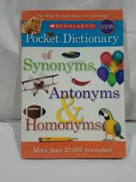 Tertarik kamus besar bahasa indonesia. Scholastic Pocket Dictionary Of Synonyms Antonyms Homonyms Paperback Buku Alat Tulis Buku Anak Anak Di Carousell