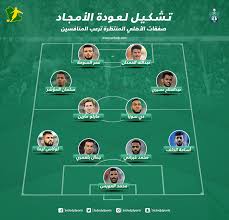 وقال أليكس خلال تصريح له في برنامج التشيرينغيتو التالي. ØªØ´ÙƒÙŠÙ„ Ù„Ø¹ÙˆØ¯Ø© Ø§Ù„Ø£Ù…Ø¬Ø§Ø¯ ØµÙÙ‚Ø§Øª Ø§Ù„Ø£Ù‡Ù„ÙŠ Ø§Ù„Ù…Ù†ØªØ¸Ø±Ø© ØªØ±Ø¹Ø¨ Ø§Ù„Ù…Ù†Ø§ÙØ³ÙŠÙ† Ø³Ø¹ÙˆØ¯Ù‰ Ø³Ø¨ÙˆØ±Øª