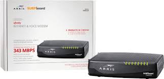 Advanced docsis 3.0 cable modem (comcast isp only). Best Buy Arris Surfboard 8 X 4 Docsis 3 0 Voice Cable Modem Black Tm822r