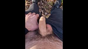 Outdoor male peeing in nature during work time ... | 4K