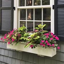 Shop at big lots for low prices on window box planters. Traditional Window Boxes With Coleus And Pink Impatiens Window Box Flowers Railing Flower Boxes Window Box