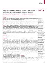 An act to provide temporary measures, and deal with other matters, relating to the covid‑19 be it enacted by the president with the advice and consent of the parliament of singapore, as follows Https Alatorax Org Es Descargar Adjunto 219 Cumvas Investigation Of Three Clusters Of Covid 19 In Singapore Implications For Surveillance And Response Measures Pdf